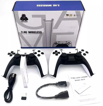 🎮 Consola Retro M15 – Más de 20,000 Juegos + Controles Inalámbricos